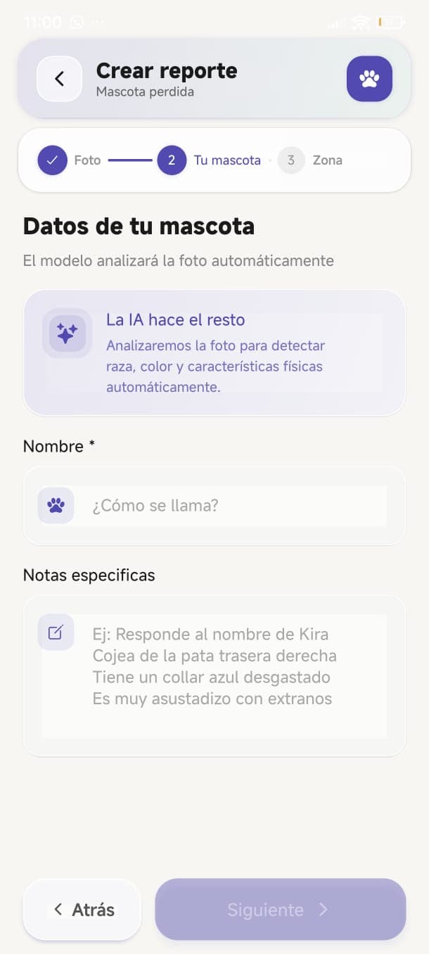 Sus datos