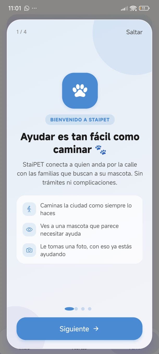 Ayudar es tan fácil como caminar